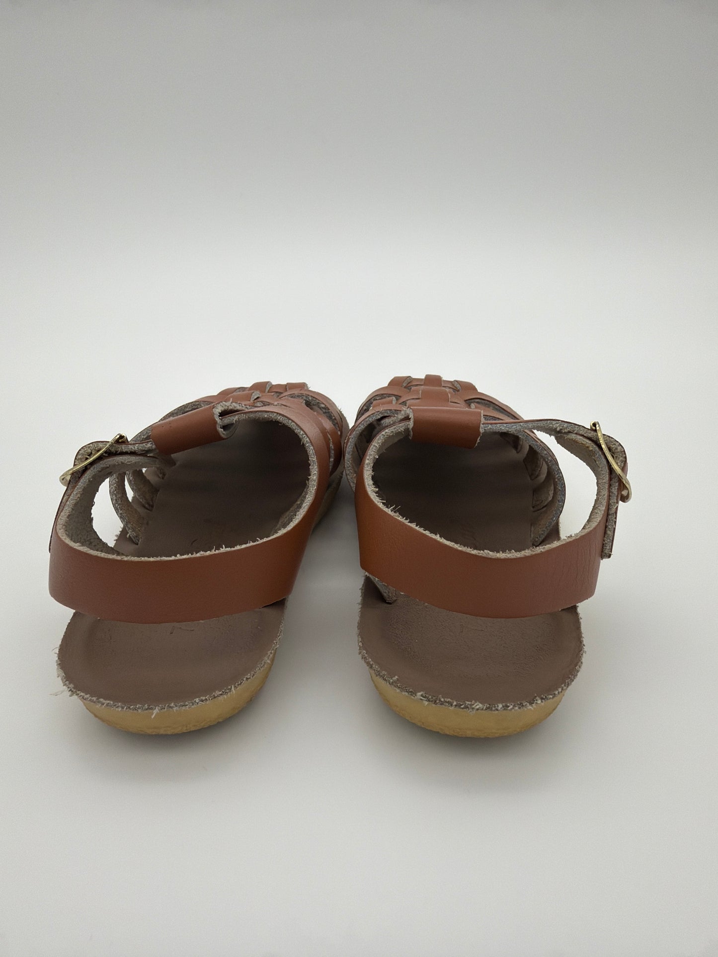 Sun San Brown Sandals, 7C