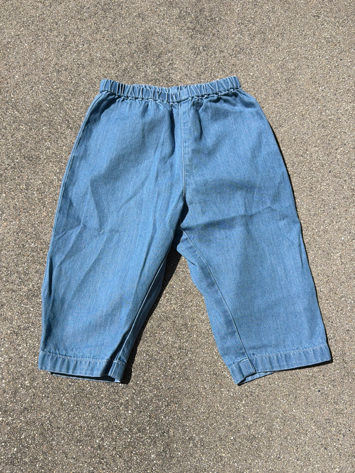 Preloved Light Blue Denim Pants, Size:18M