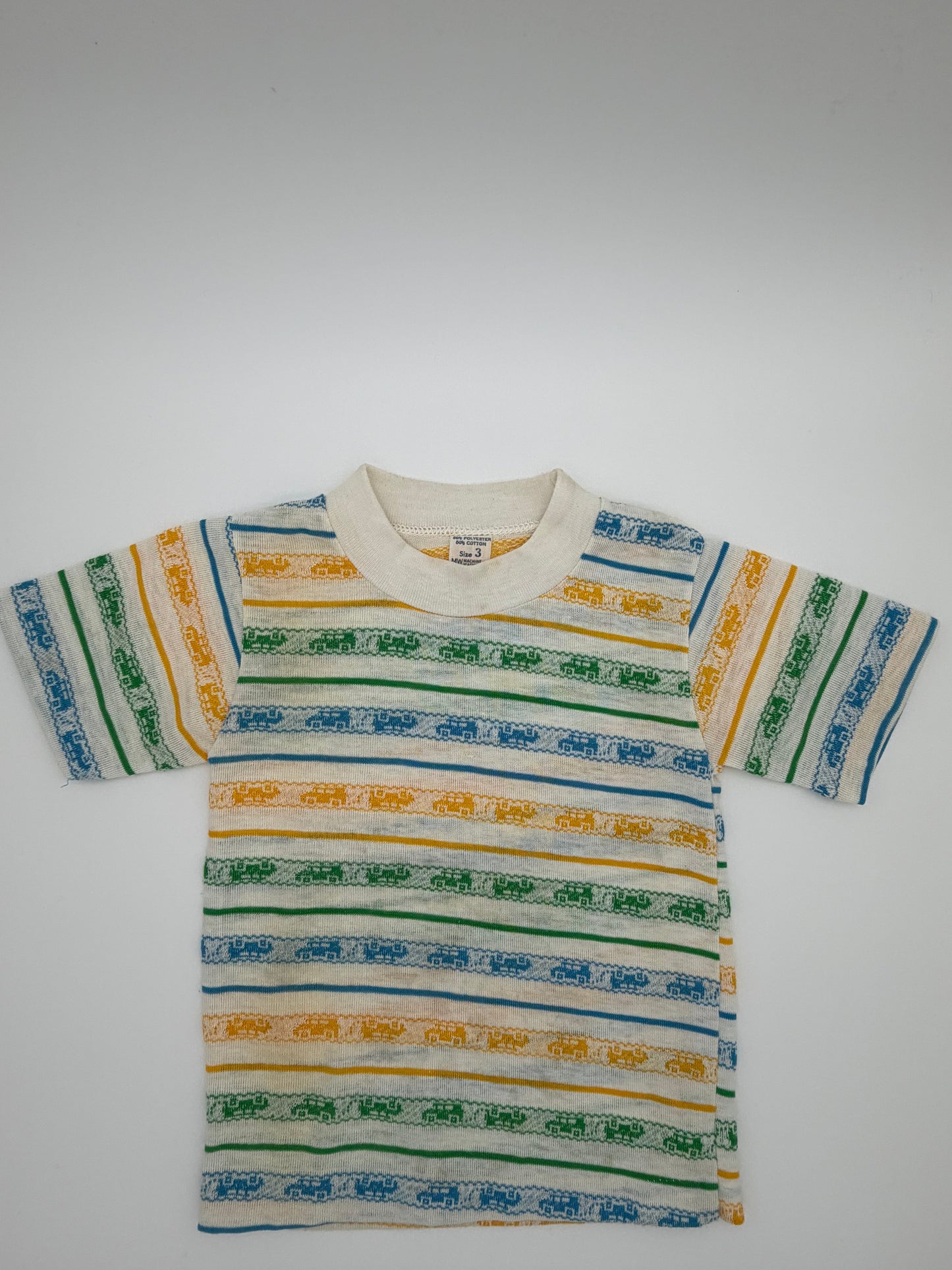 Vintage JC Penny multi truck t-shirt,3Y