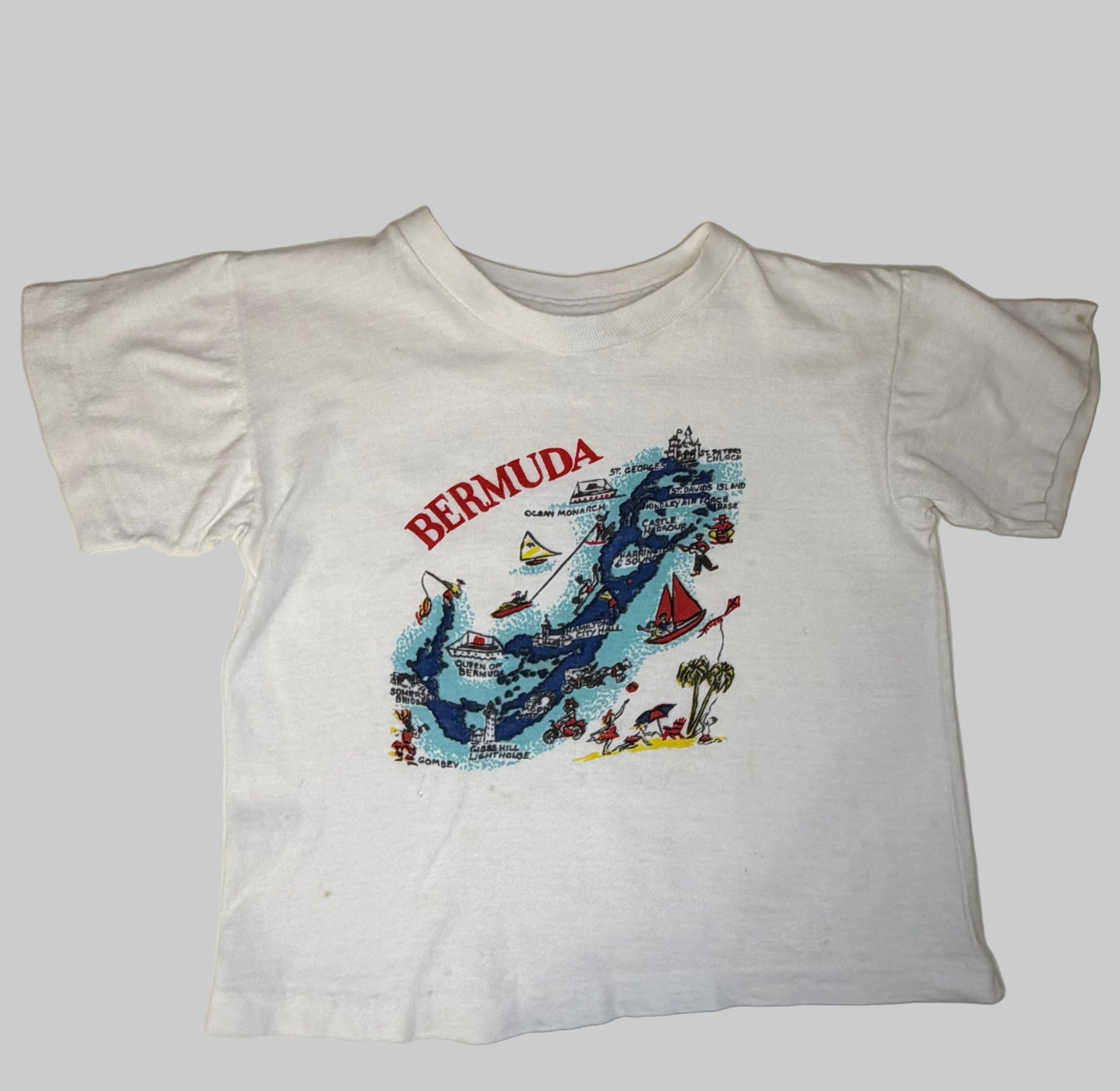 Vintage Bermuda t-shirt, 4Y