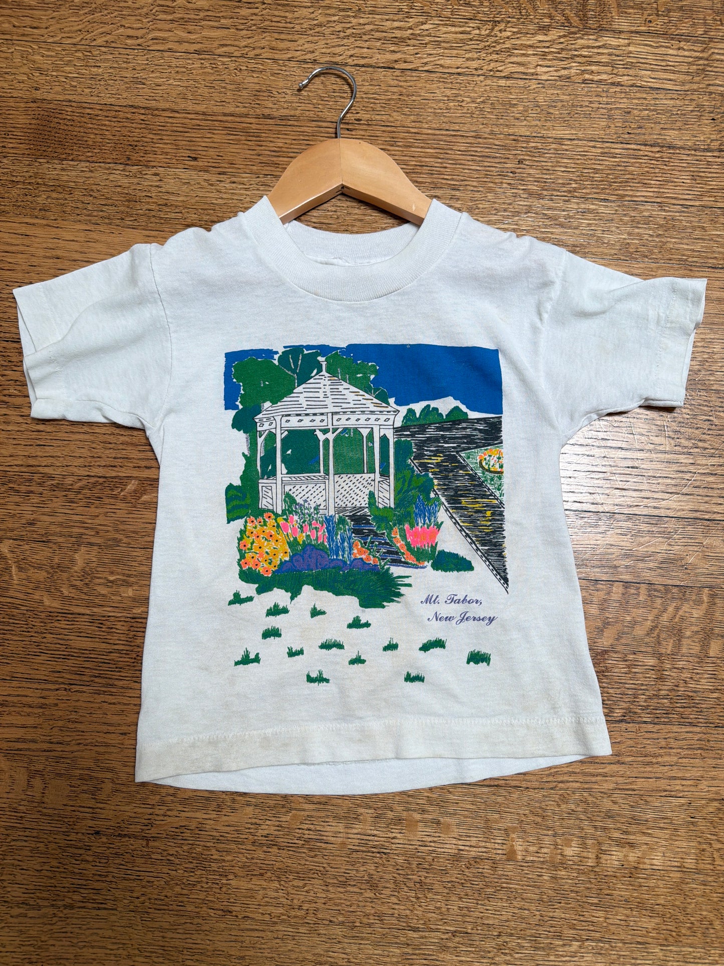 Vintage New Jersey t-shirt, size:6/8Y