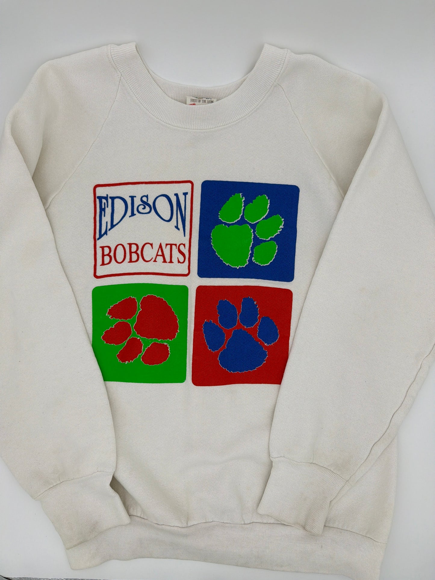 Vintage Edison Bobcats Sweatshirt, Size: Small ( 10/12)