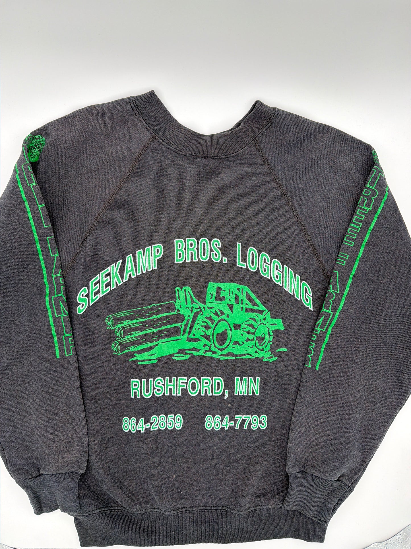 Vintage Seekamp Bros. Logging sweatshirt, Size: L (14/16) fits like 10-12