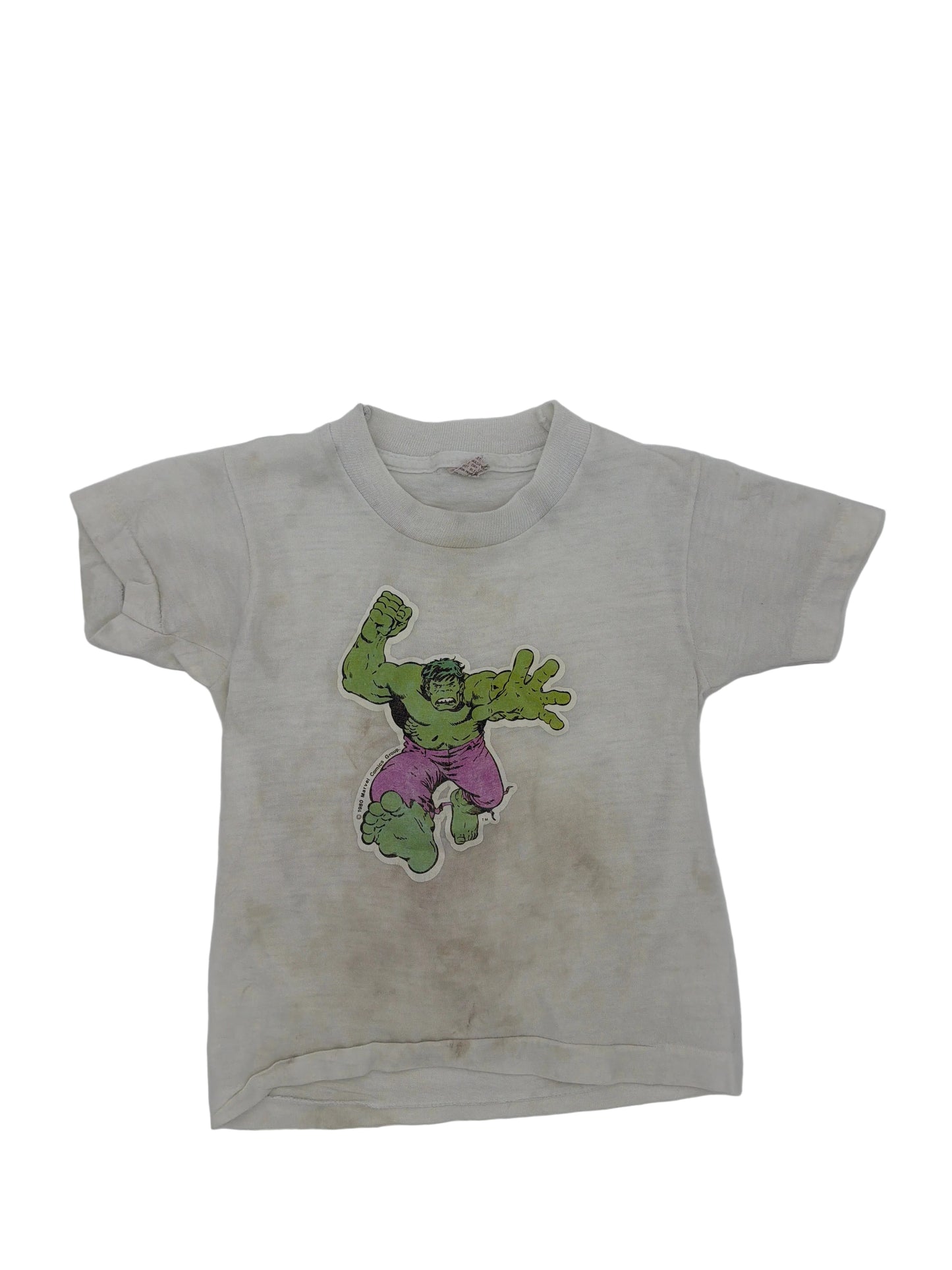 Vintage 1980 Hulk t-shirt, size:2/3T