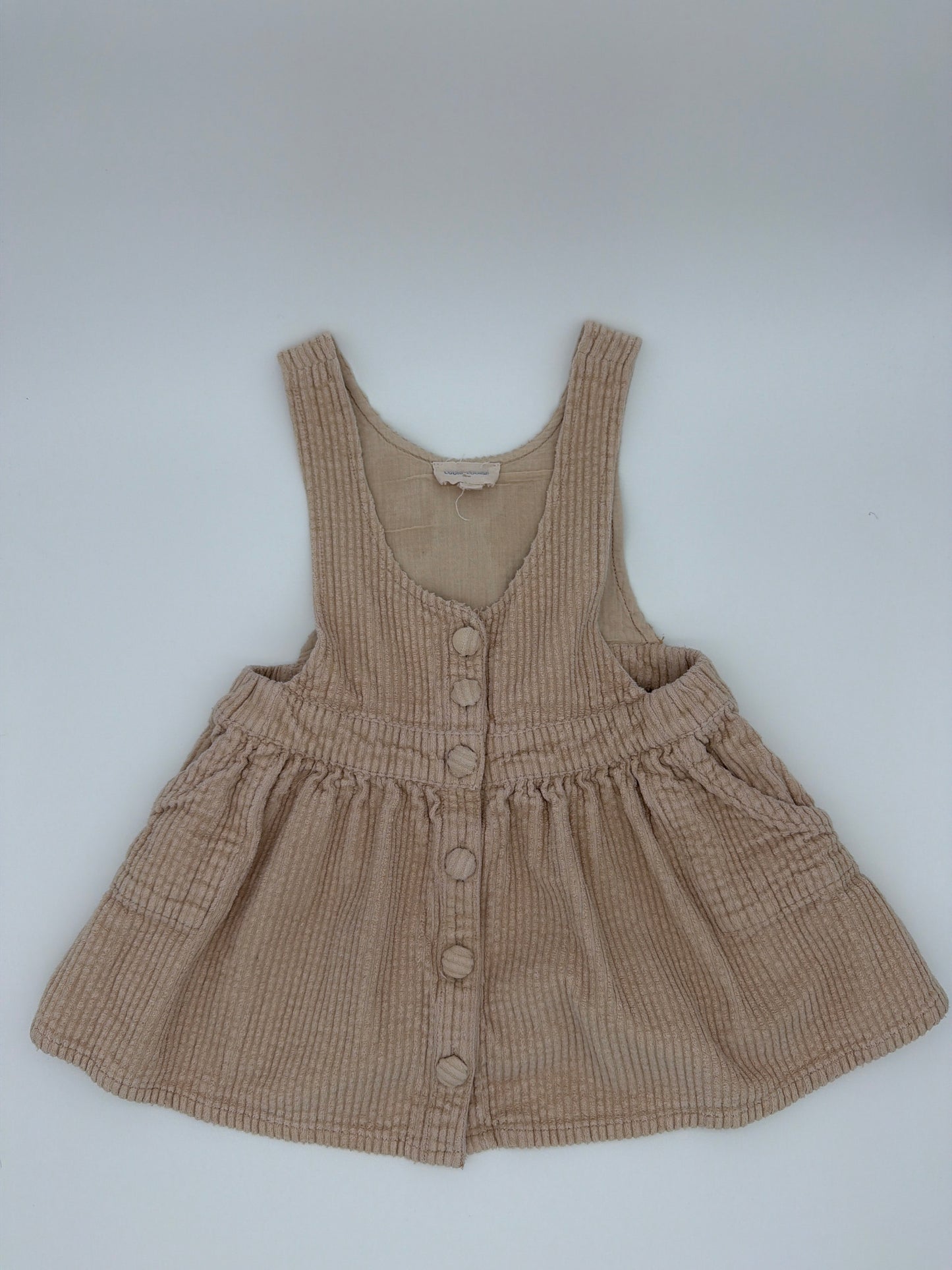 Louis Louise Corduroy Dress, Size:3Y