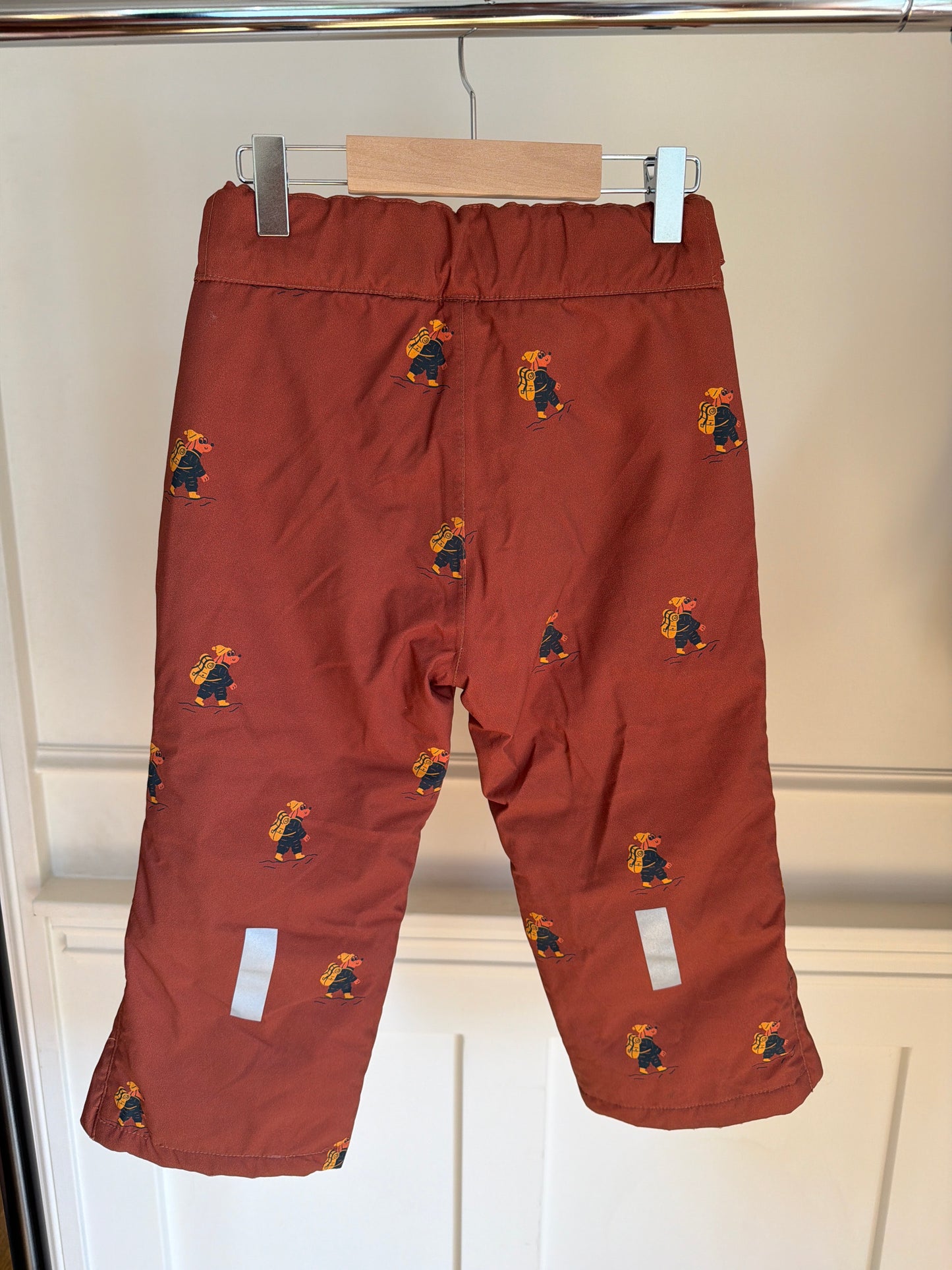 TINYCOTTONS ski pants Hiking Dog Print, Size:4T