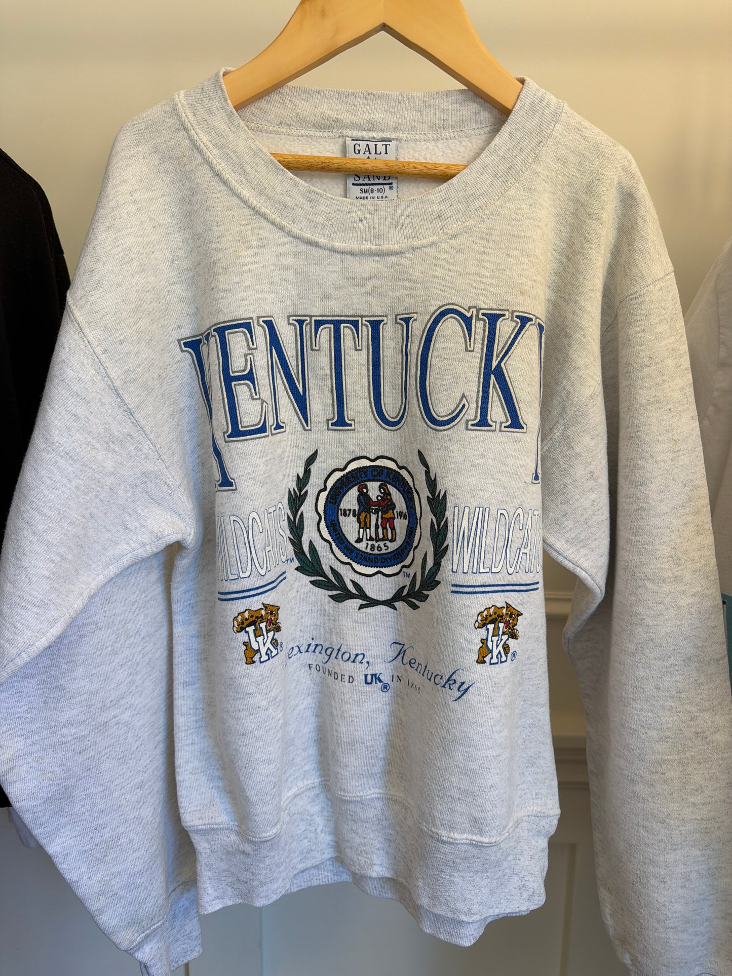 Vintage Kentucky Sweatshirt,Size: 8/10