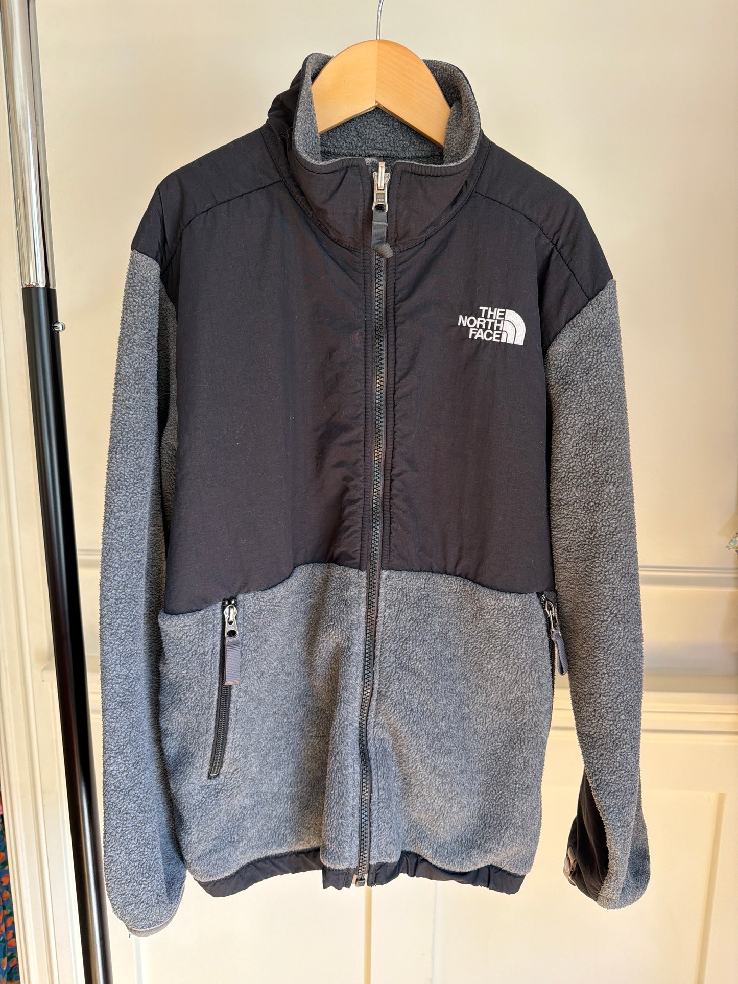 The North Face Grey Denali Jacket size: L (14/15)