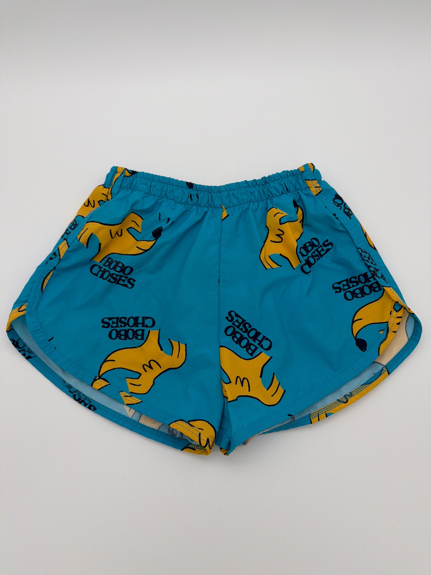 BOBO CHOSES Blue Puppy Swim Trunks