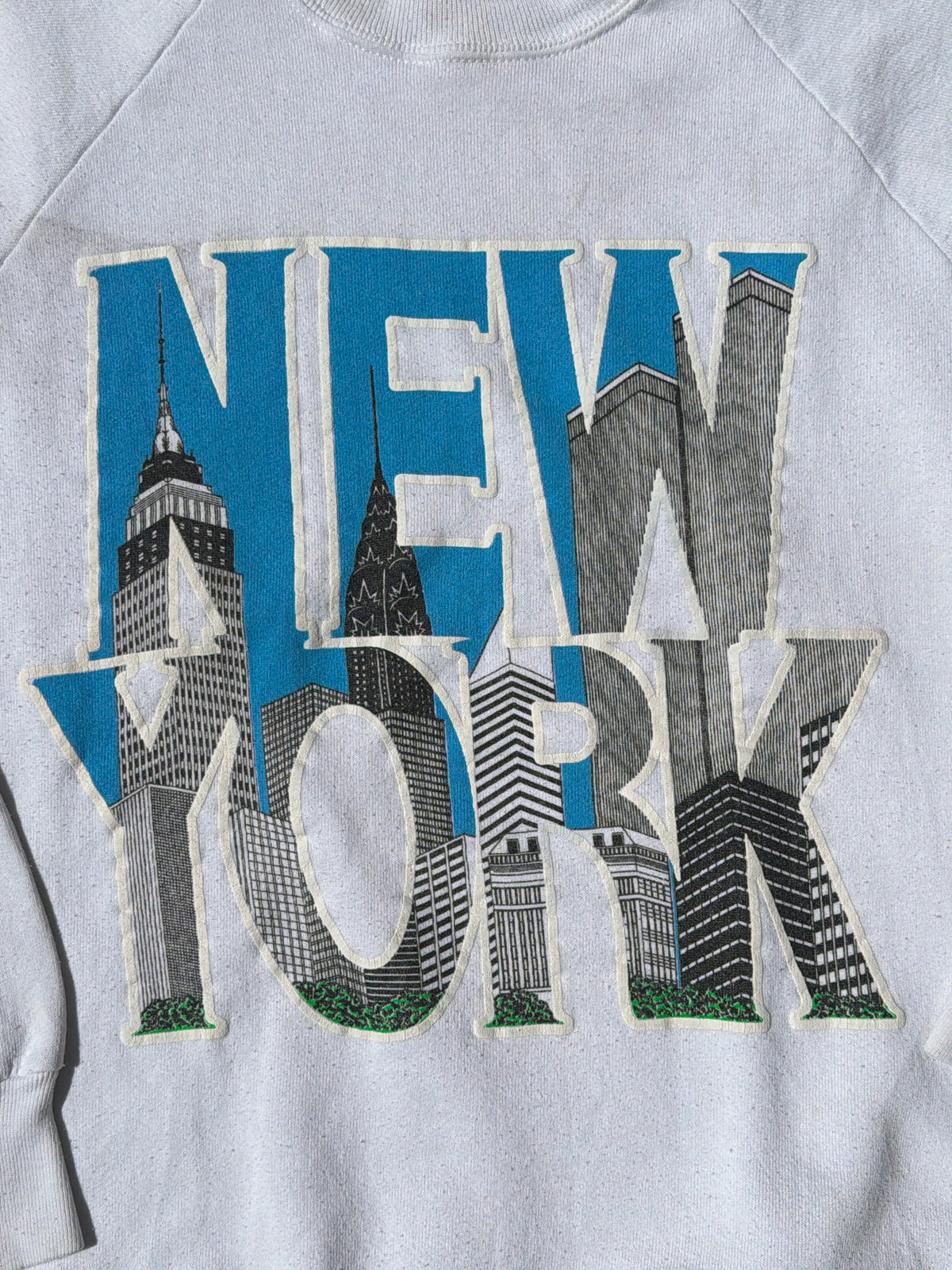 VNTG Adult Location "New York" Sweatshirt, Size: Large