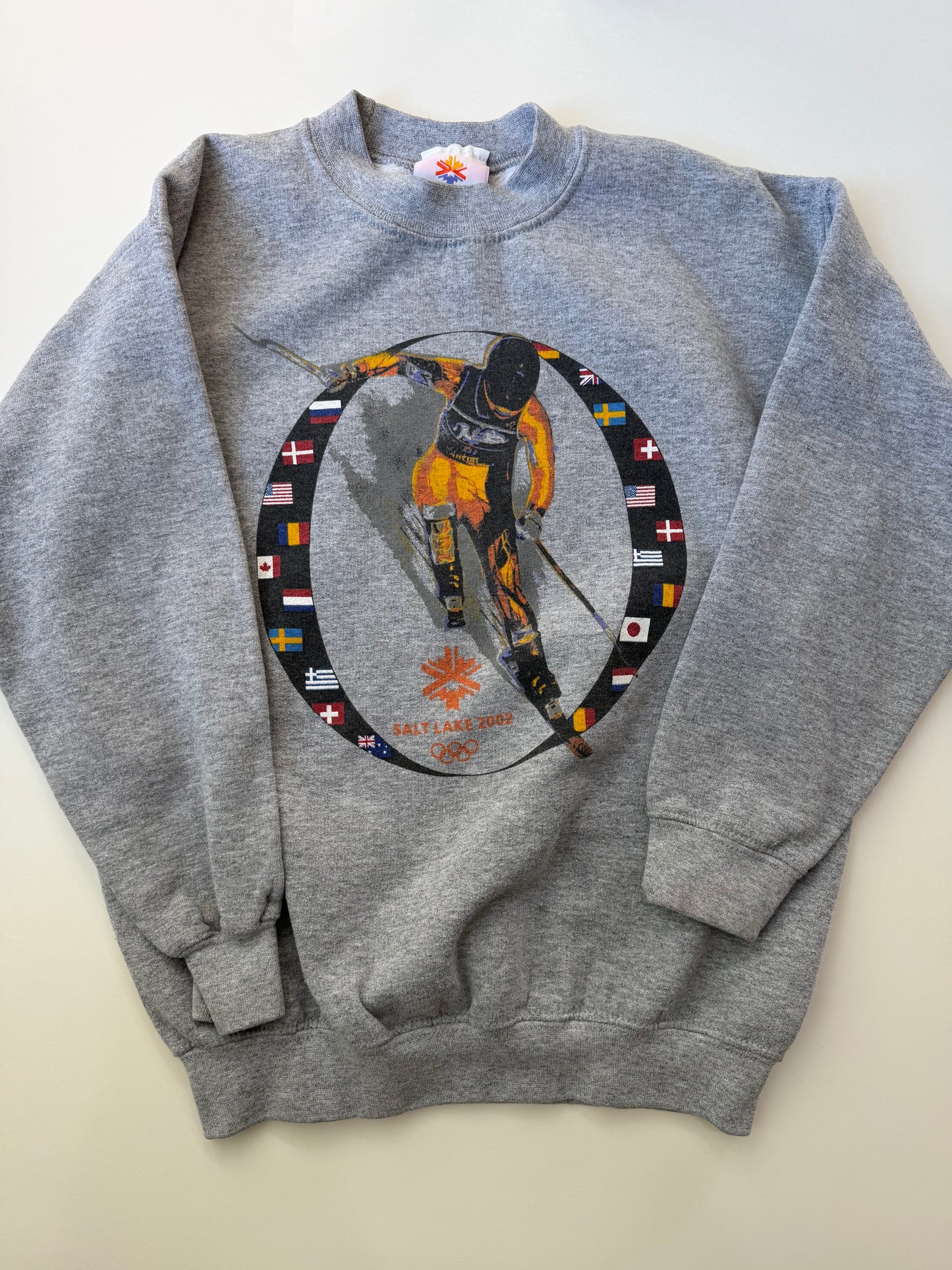Vintage Salt Lake 2002 Ski Olympics sweatshirt
