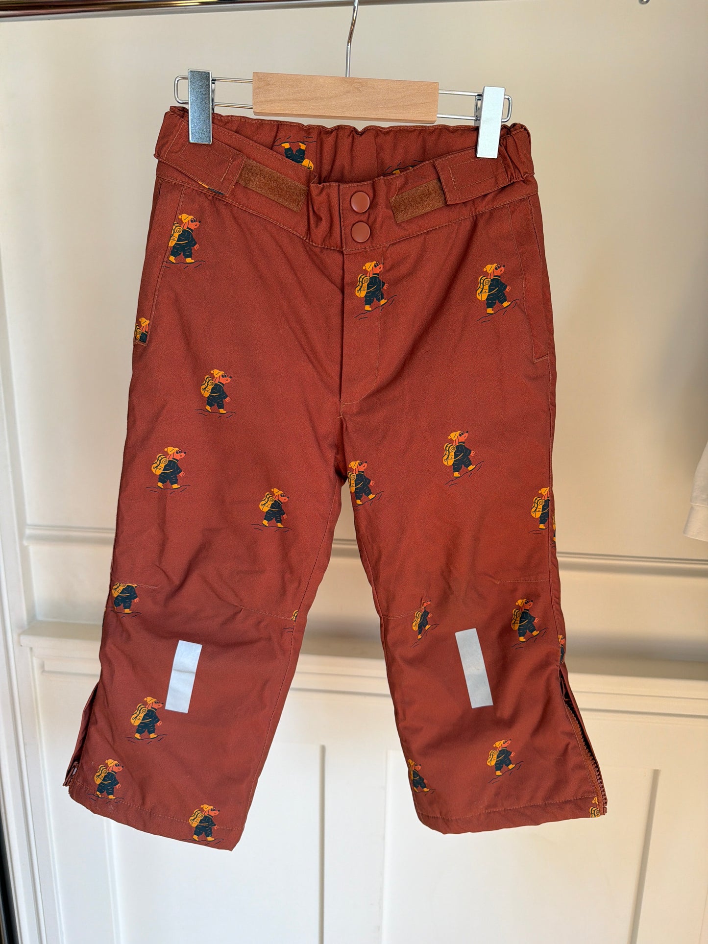 TINYCOTTONS ski pants Hiking Dog Print, Size:4T