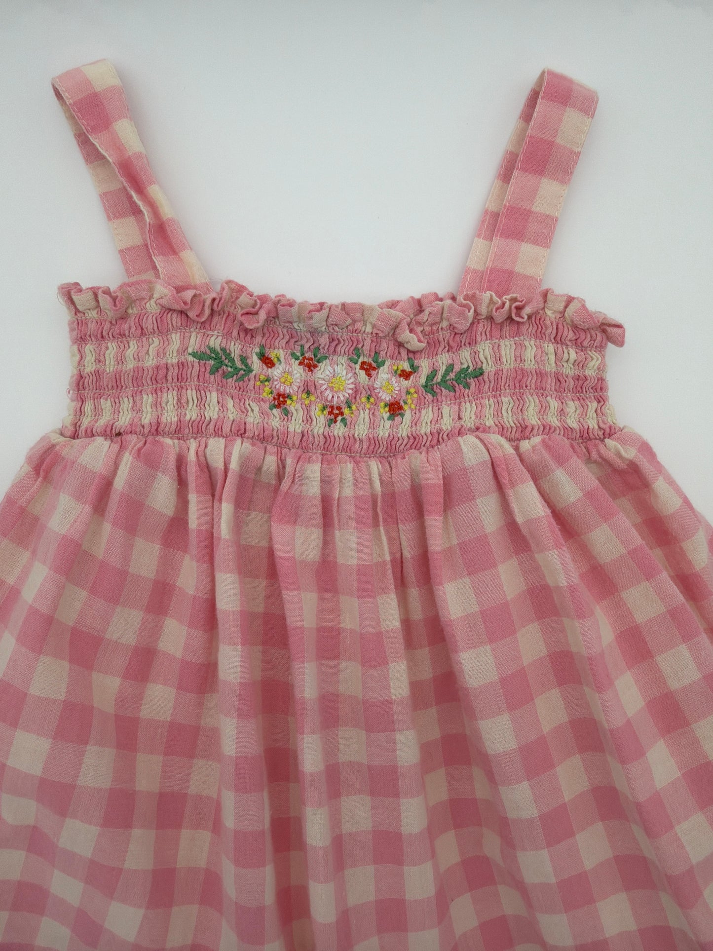 Bonton pink smock tank,18M