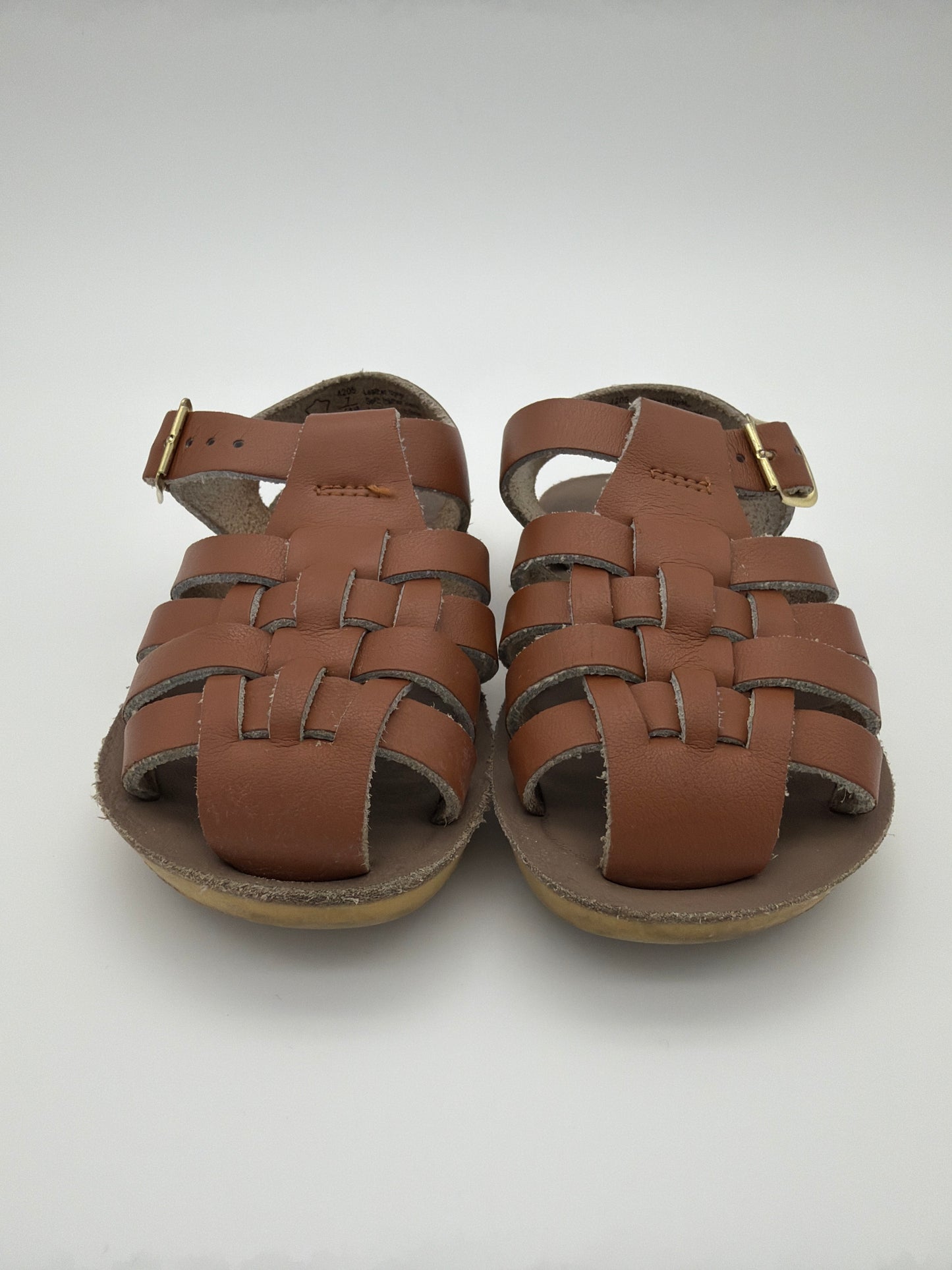 Sun San Brown Sandals, 7C