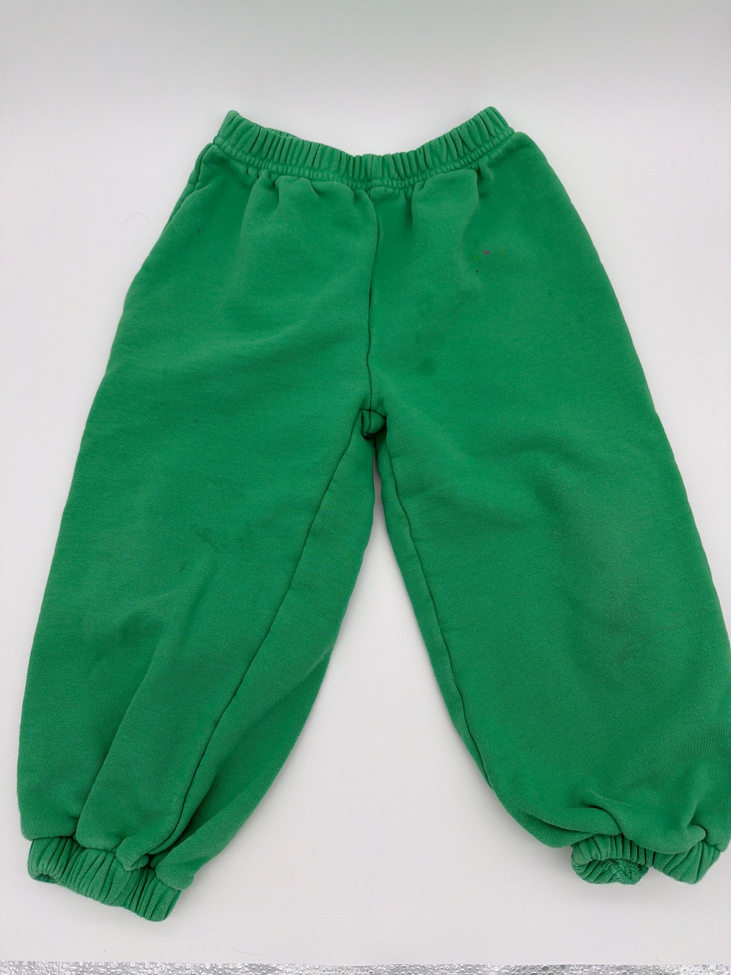 FOSTERED collection green sweatpants, size:4Y