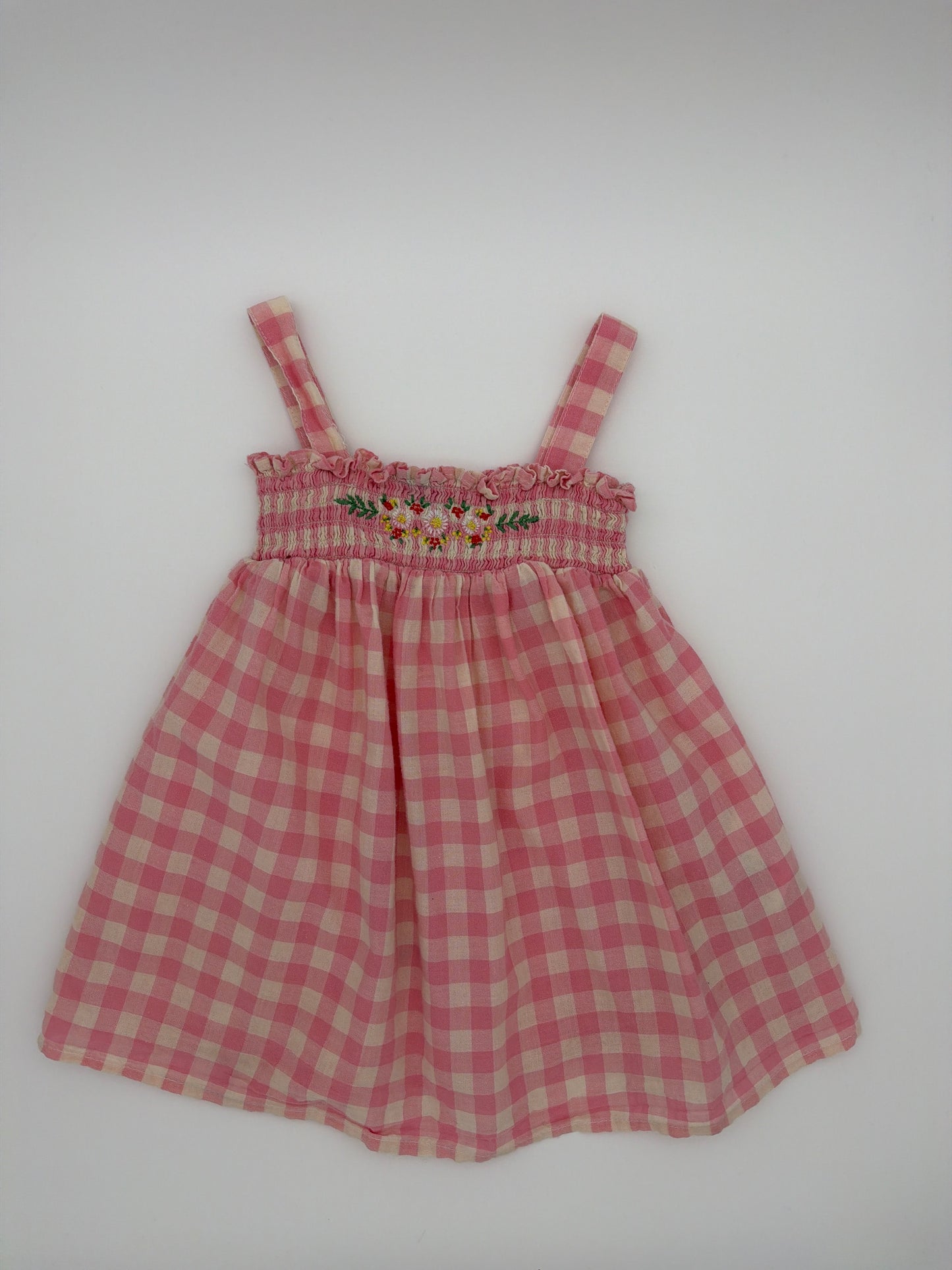 Bonton pink smock tank,18M