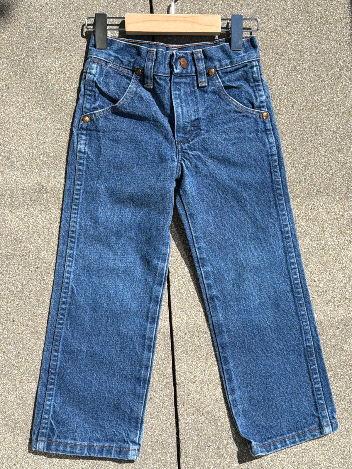 VNTG Wrangler Straight Leg, Size:4Y