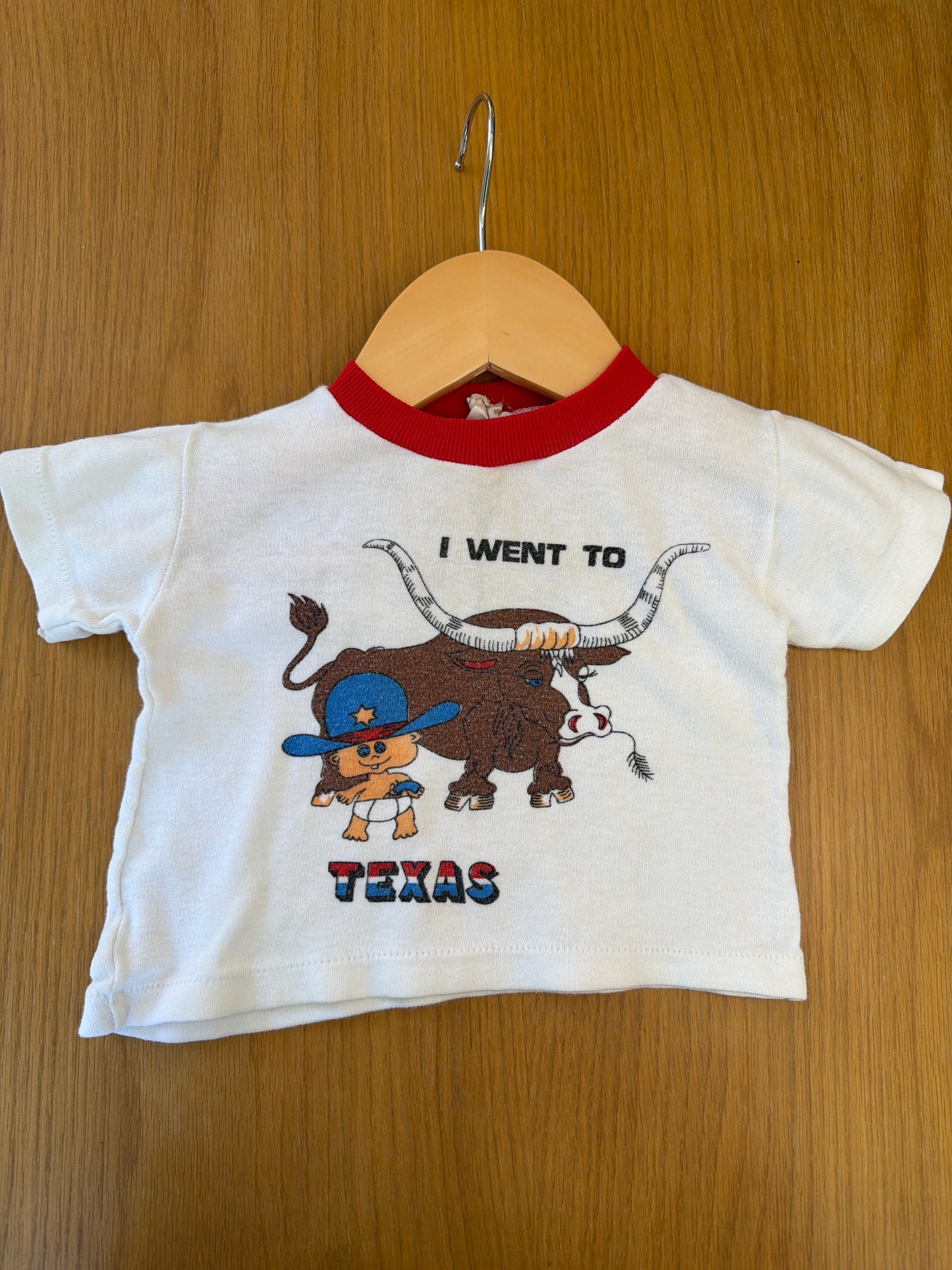 Vintage TEXAS T-Shirt, Size: 12/18mo