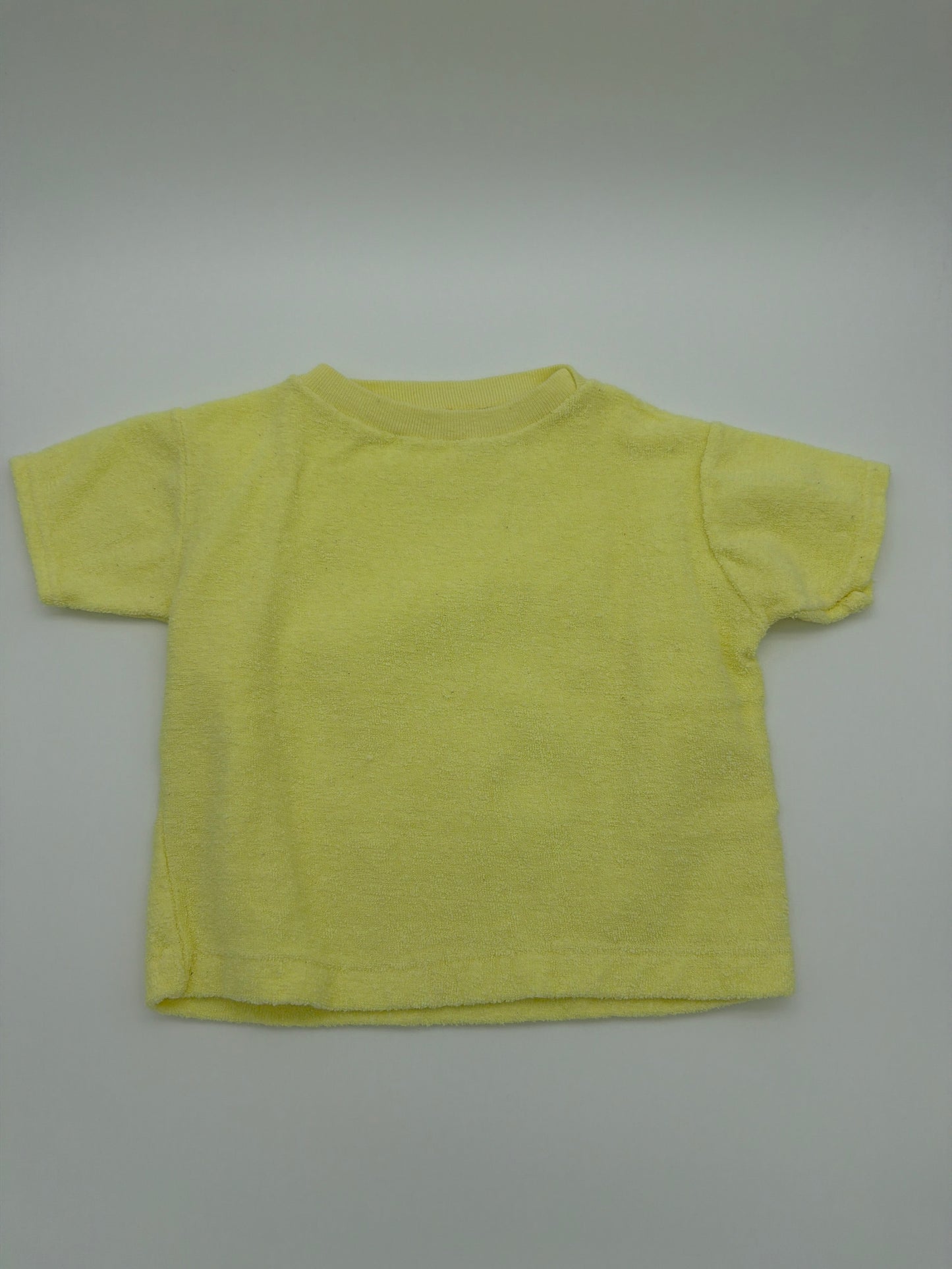 Yellow Terrycloth t-shirt,size.:3T