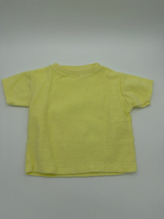 Yellow Terrycloth t-shirt,size.:3T