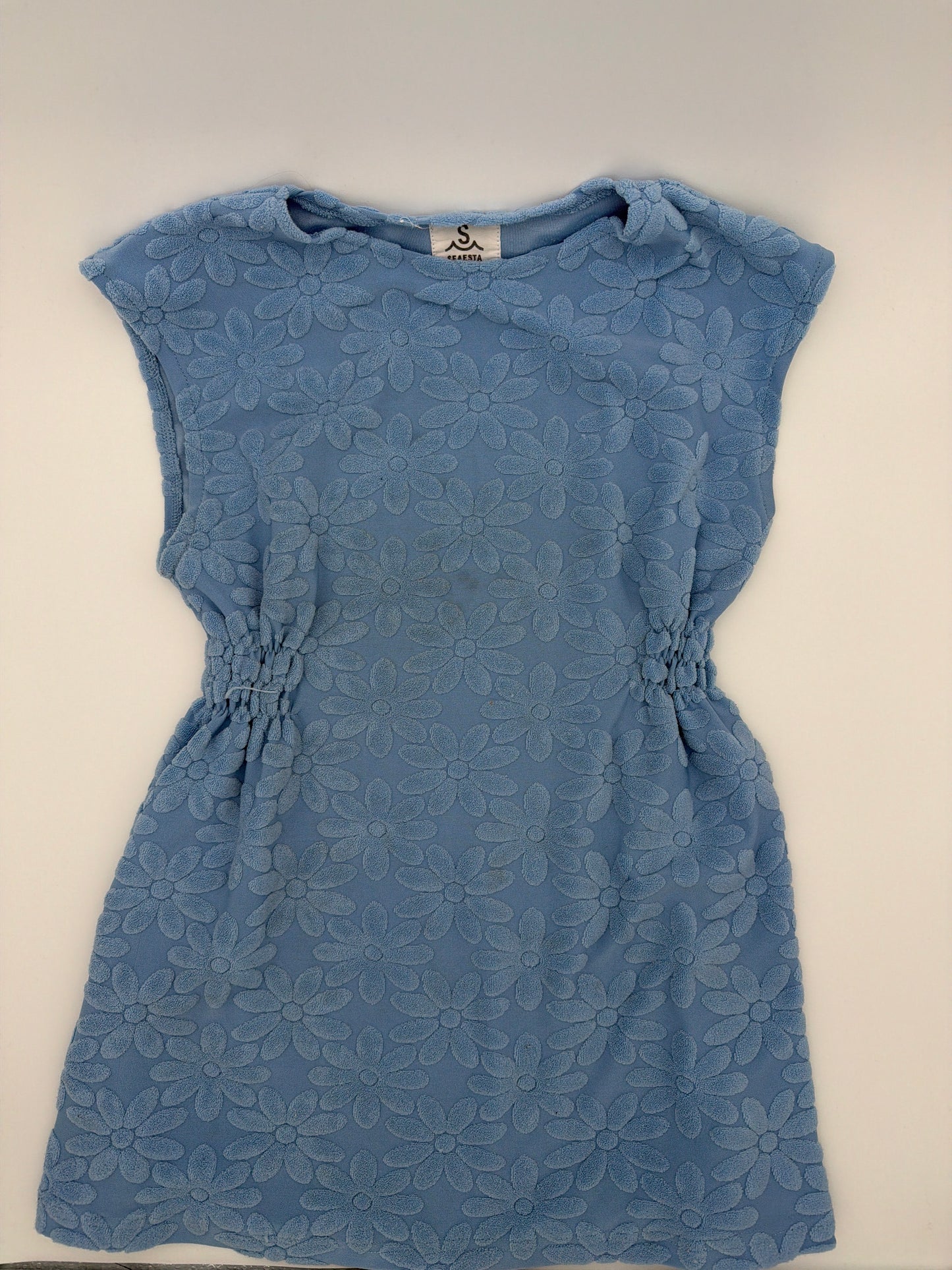 Seasta Surf Blue Terry Pool Dress, size:6/7Y