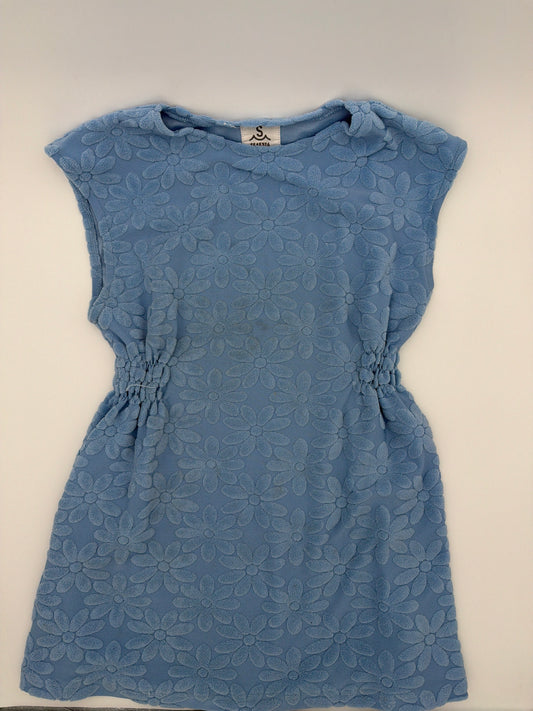 Seasta Surf Blue Terry Pool Dress, size:6/7Y