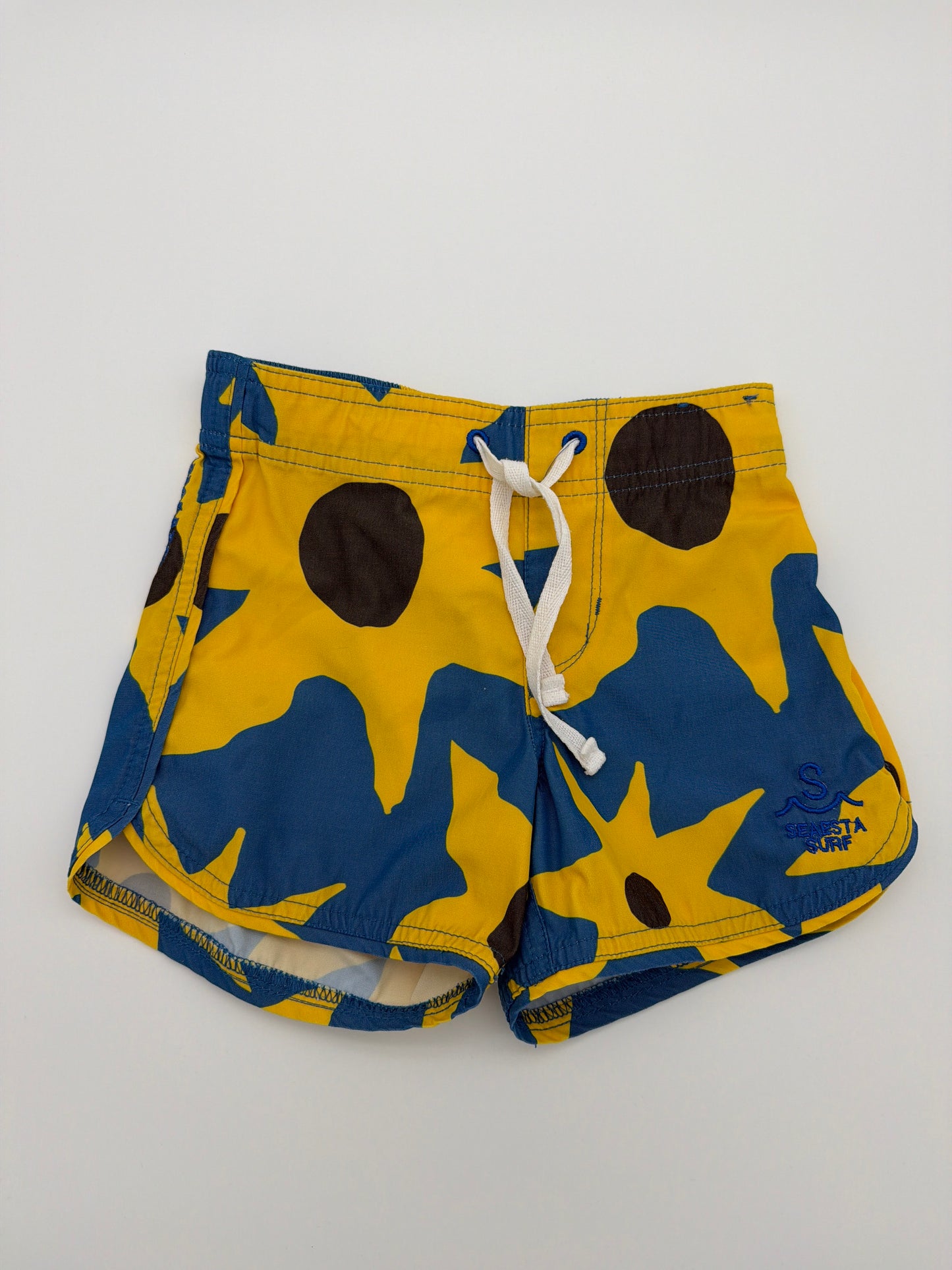Seaesta Swim Yellow Flower Trunks