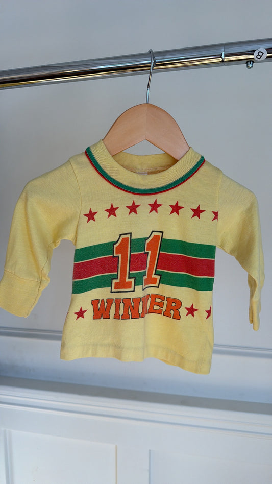 Vintage 11 winner long sleeve, 2Y
