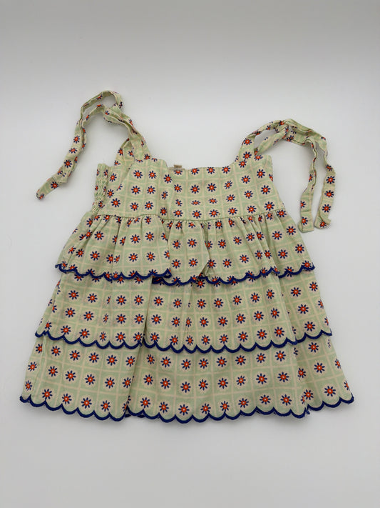 Hello Simone Floral Tank,6Y