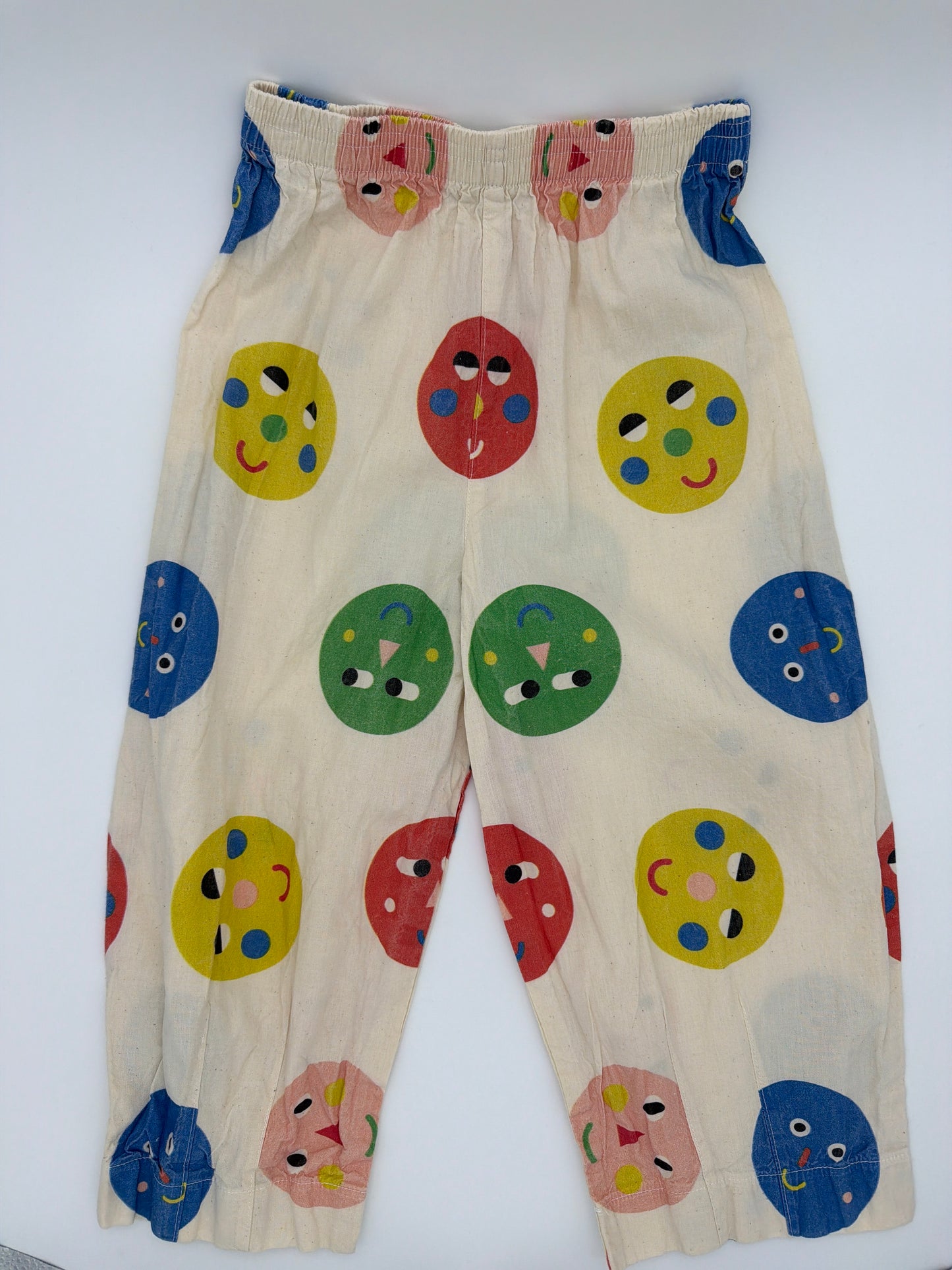Fruit and Feelings Face Pants size:7Y