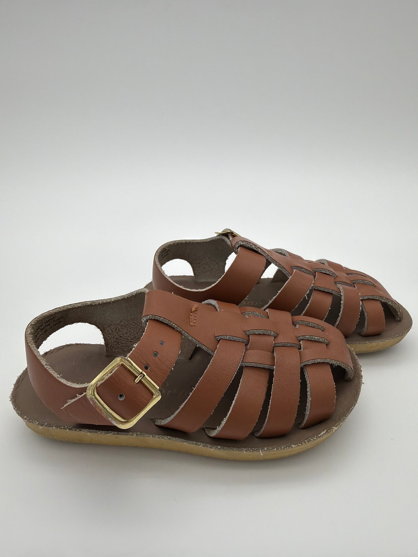 Sun San Brown Sandals, 7C