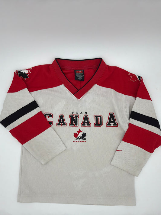 Vintage Team Canada Hockey Jersey, Size:4Y