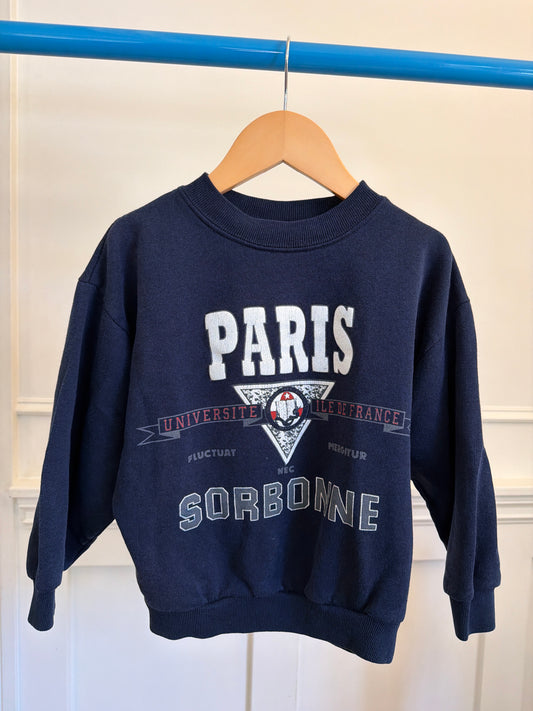 Vintage Paris Sweatshirt, Size: 5/6