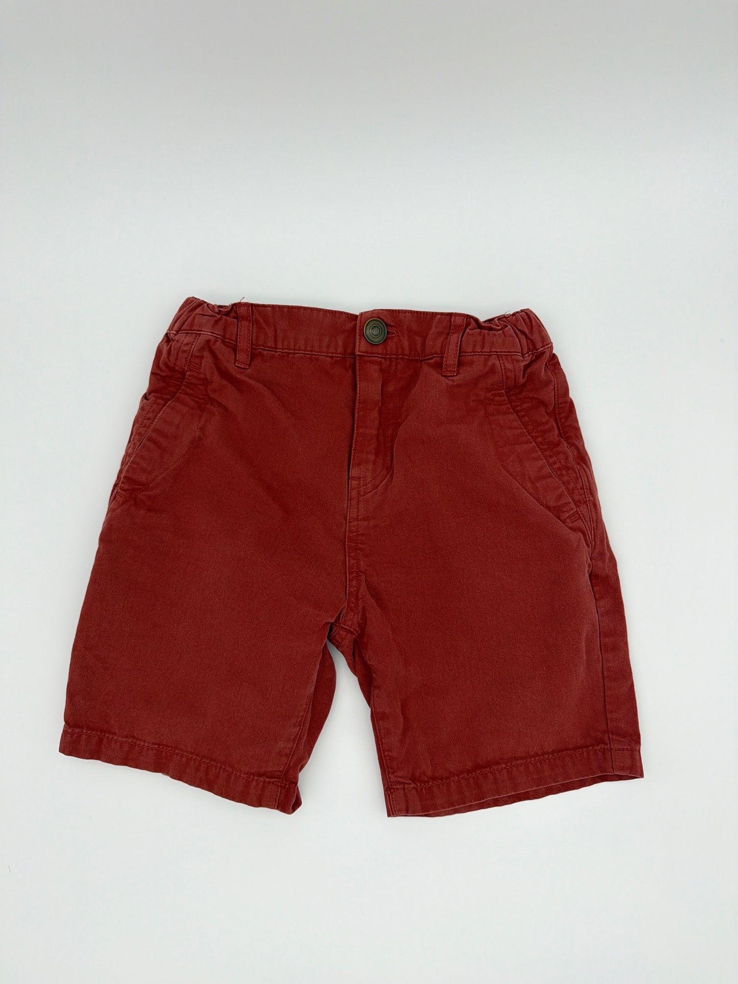 Maison Me red Shorts, Size:6/7y