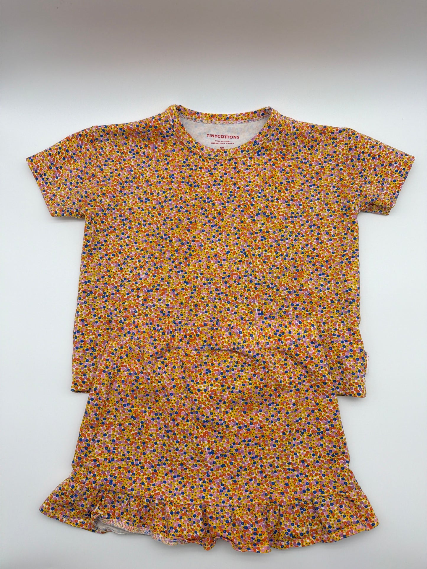 TINYCOTTONS floral Skirt Set, 3Y