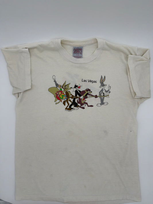 Vintage loony toons las Vegas t-shirt, size:14/16