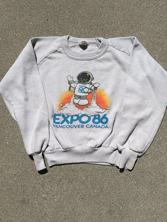 VNTG Souvenir " Vancouver Expo '86" Sweatshirt, Size:4/5Y