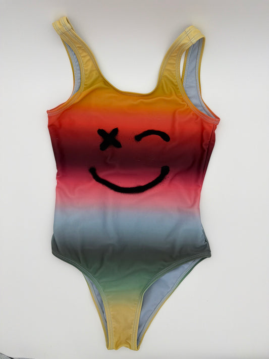 Molo ombre rainbow smile swimsuit,Size:11Y