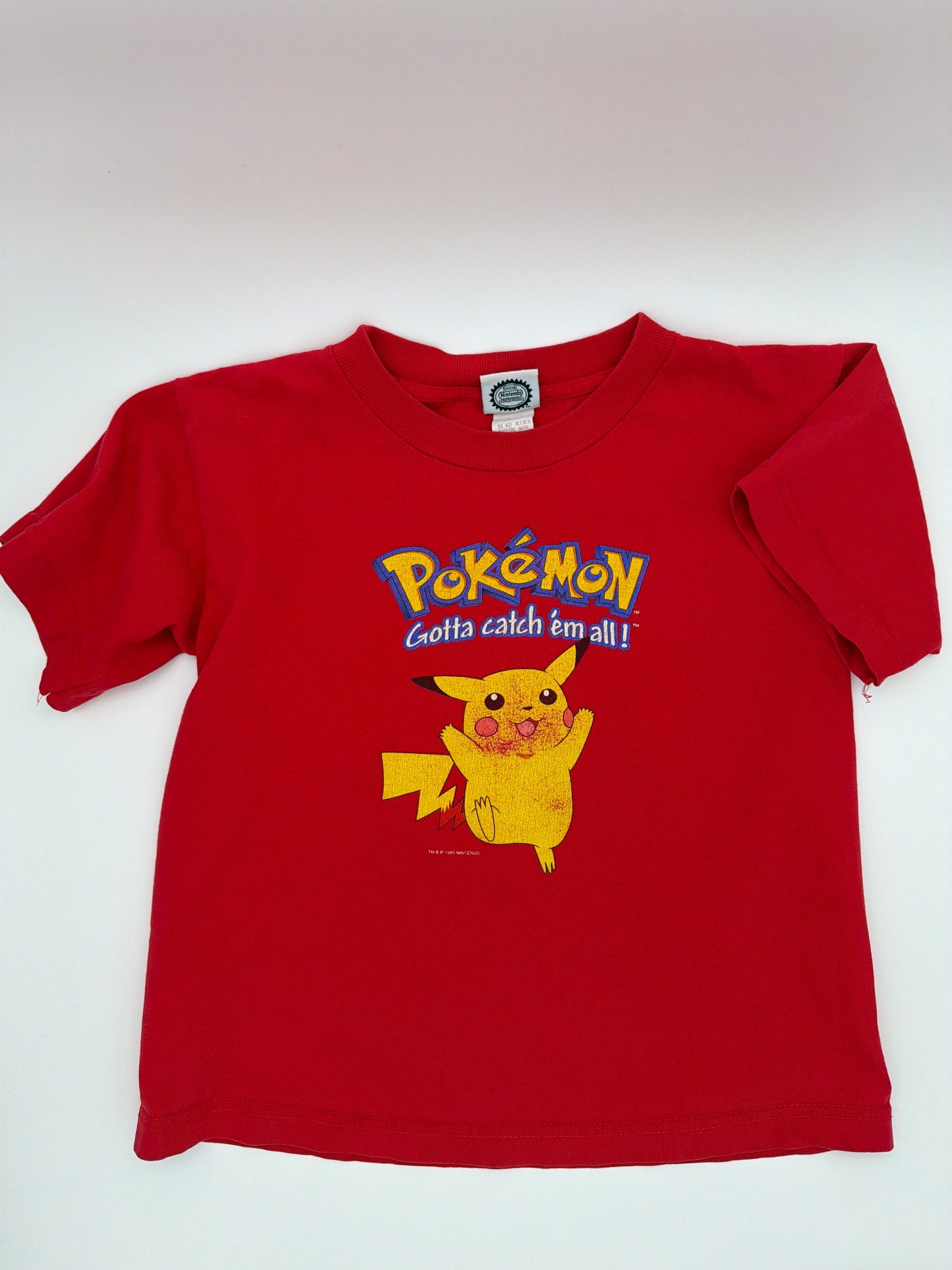 Vintage Pokemon Pikachu t-shirt, Size:7Y