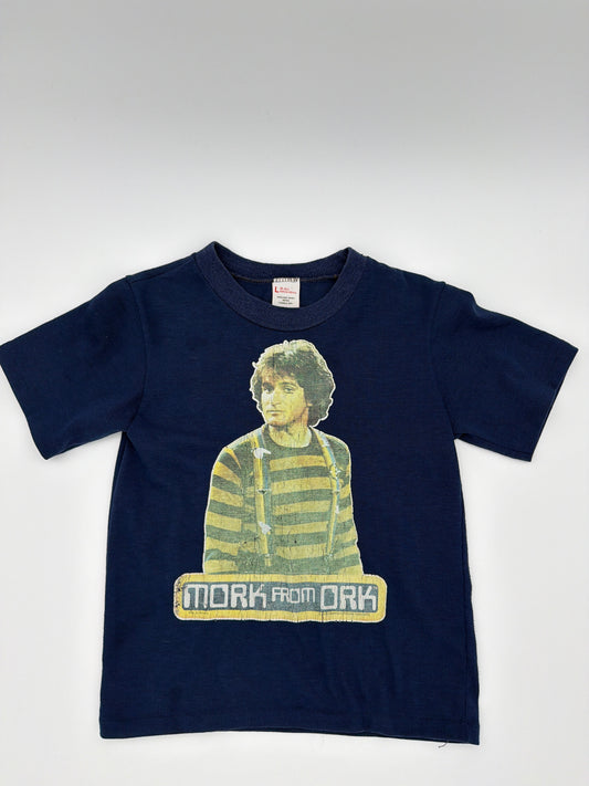 Vintage Navy Mork t-shirt, 5Y