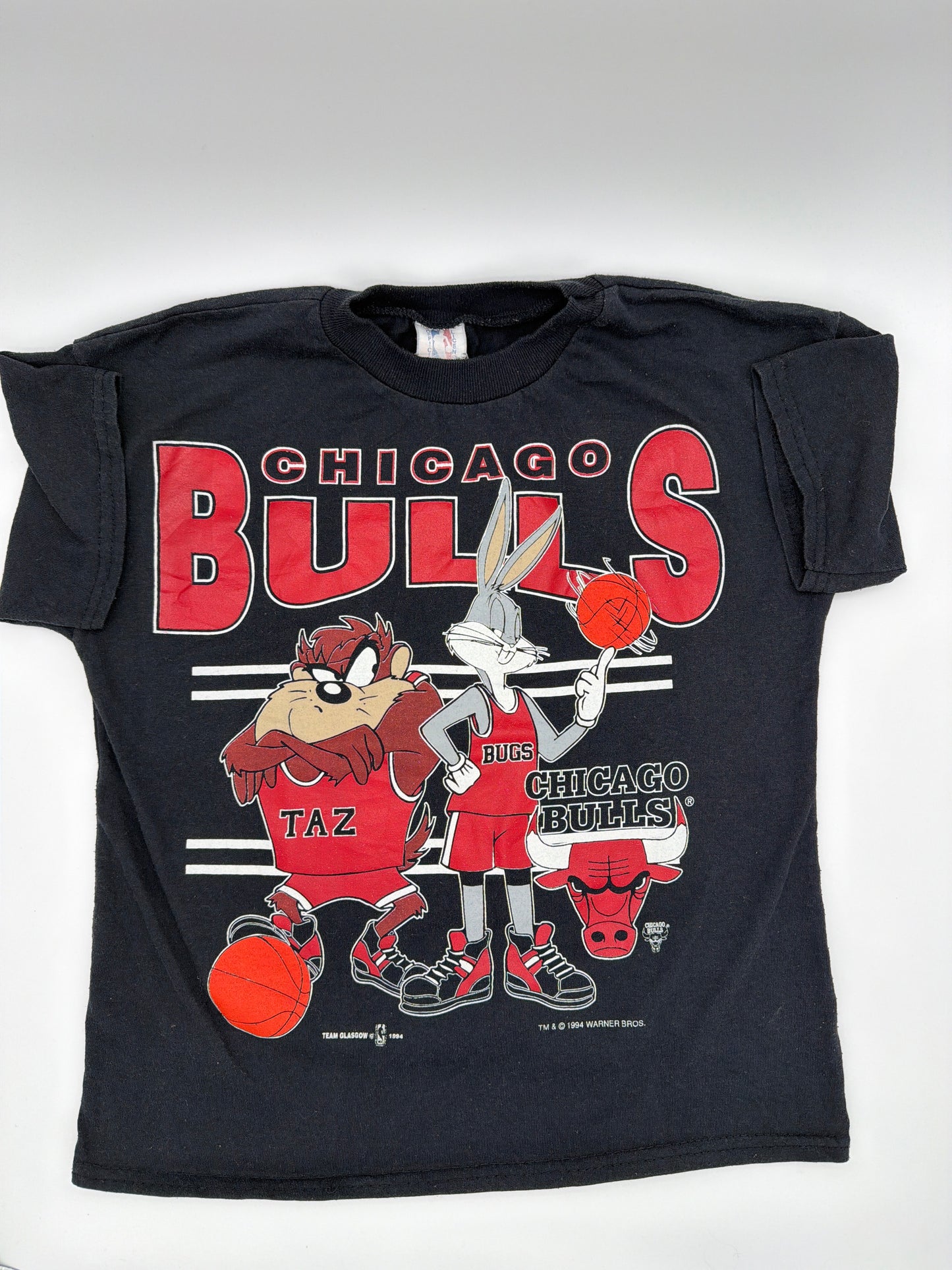 Vintage Chicago Bulls 94’ Loony Toon t-shirt, size:12Y(9-12Y)