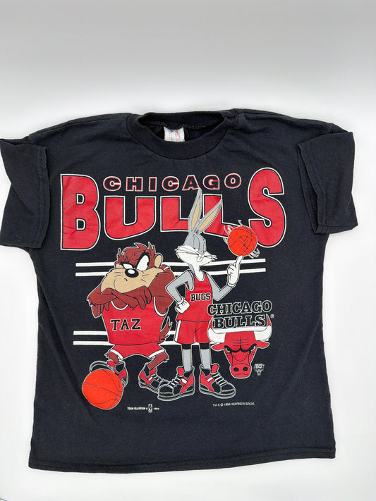 Vintage Chicago Bulls 94’ Loony Toon t-shirt, size:12Y(9-12Y)
