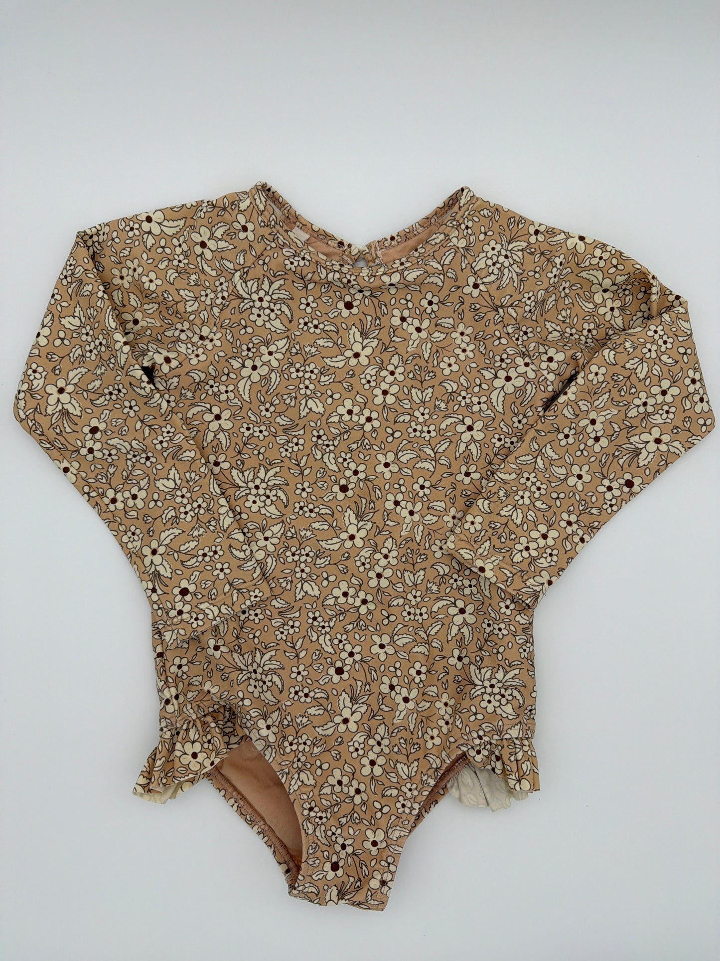 Quincy Mae Floral Swimsuit,Size:2-3Y