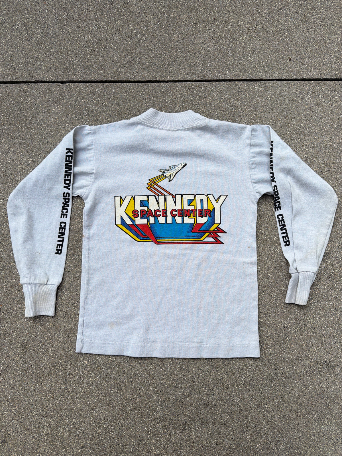 VNTG Kennedy Space Center Long Sleeve, Size:10