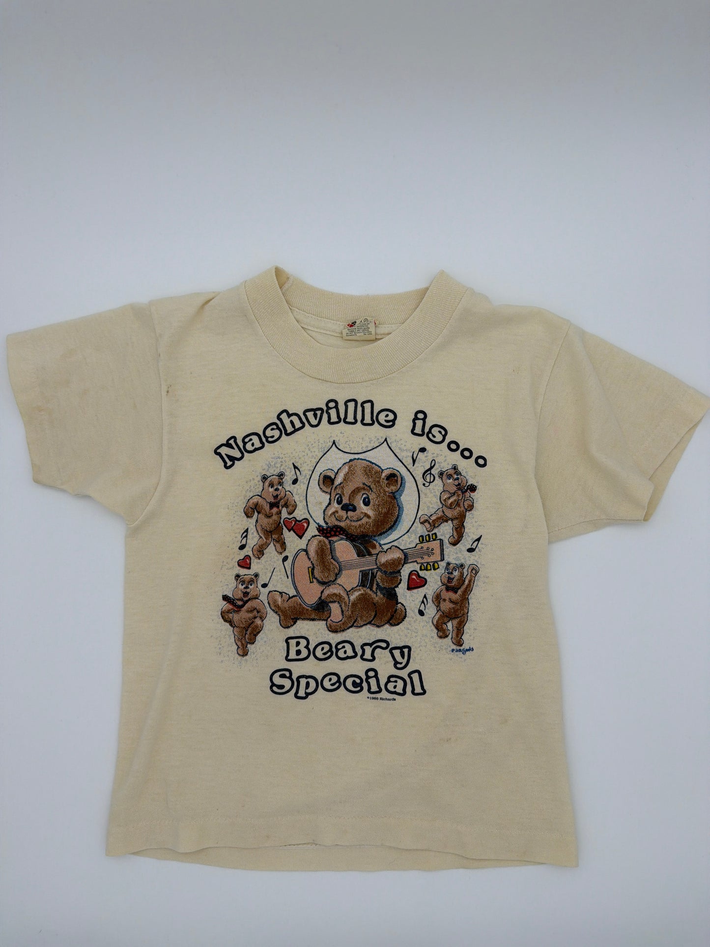 Vintage Yellow Nashville is t-shirt