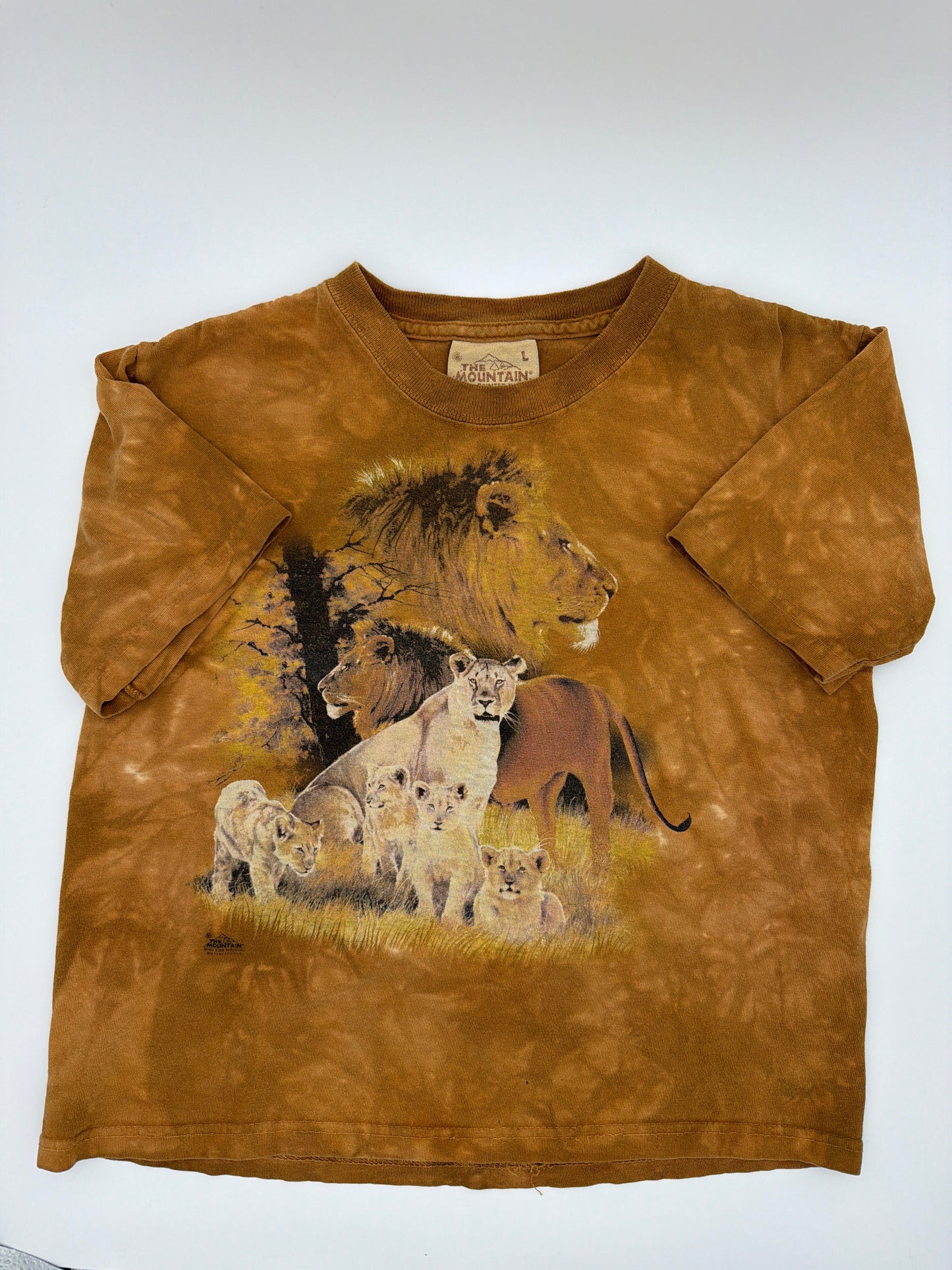 Vintage Bush Gardens Lion t-shirt size:L(8/10Y)