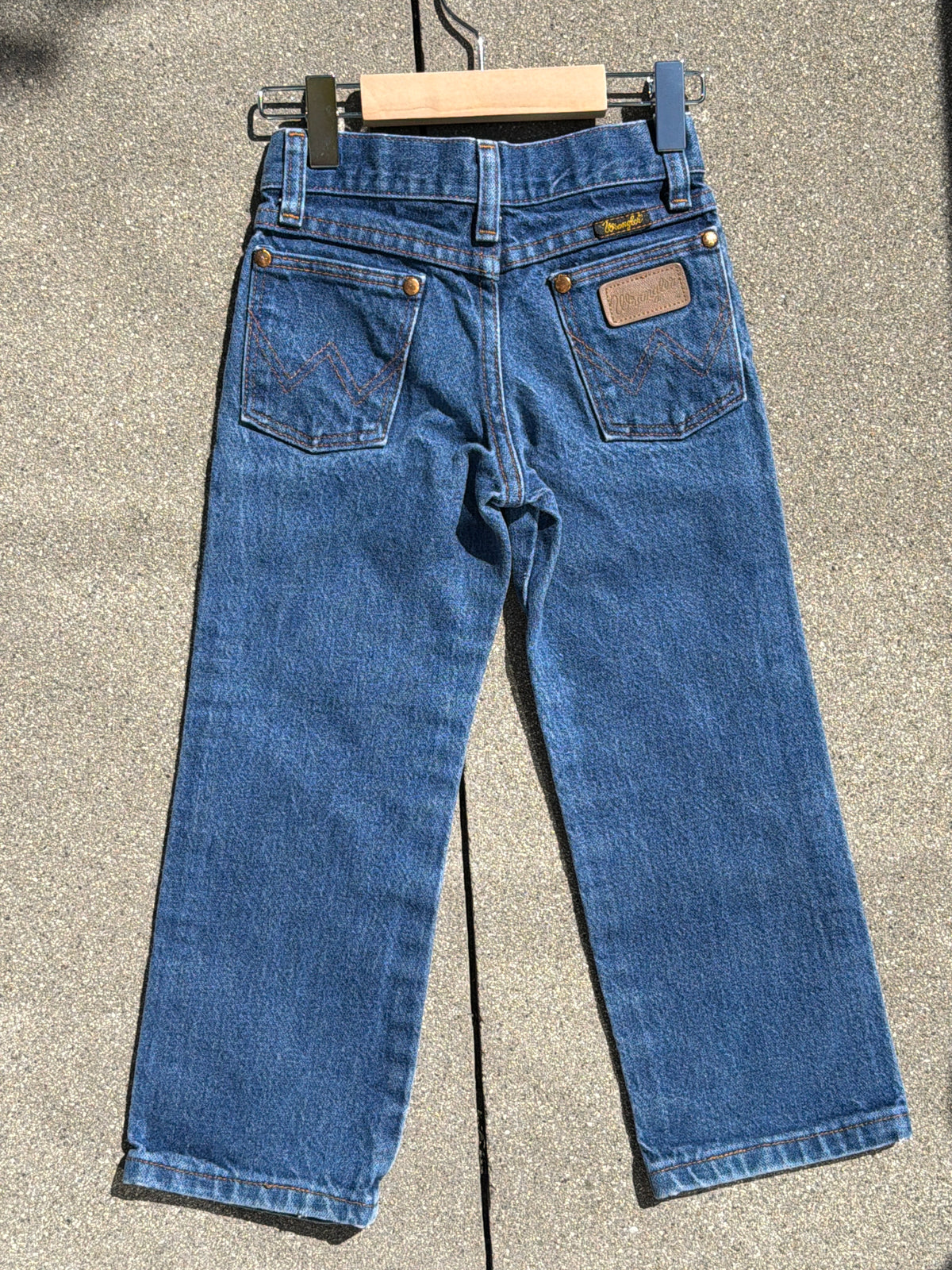 VNTG Wrangler Straight Leg, Size:4Y