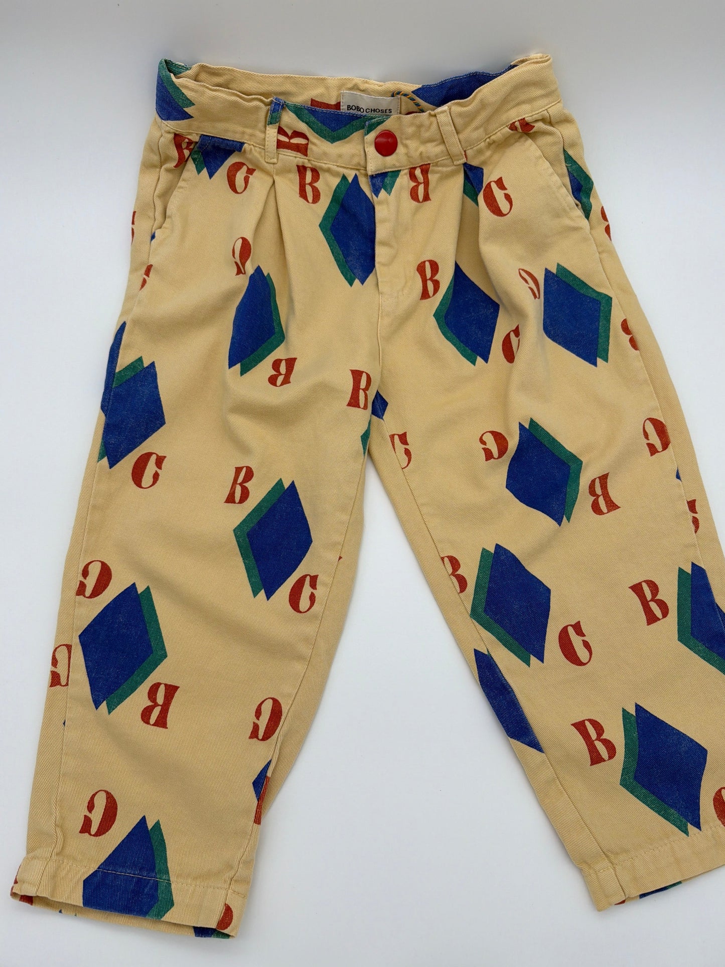 BOBO CHOSES letters trousers, 4-5Y