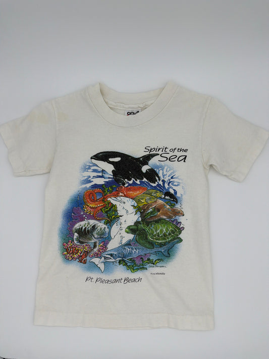 Vintage 95’ spirit of the sea t-shirt, size: S (6Y)