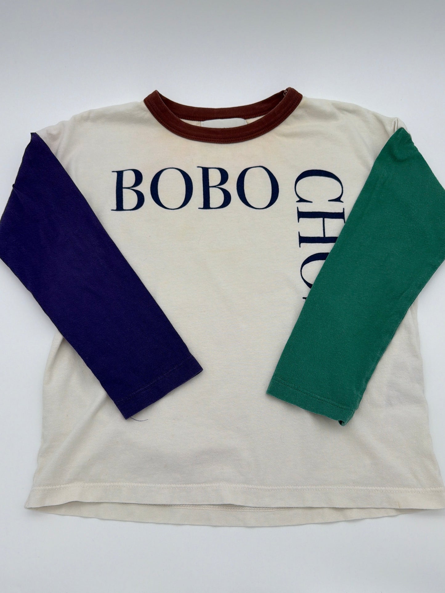 BOBO CHOSES Logo Long sleeve, 6-7Y